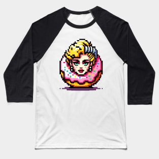 Pop Icon Donut: A Sweet Nostalgic Tribute Baseball T-Shirt